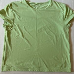 Wild Fable, light green t shirt, silky material, size L